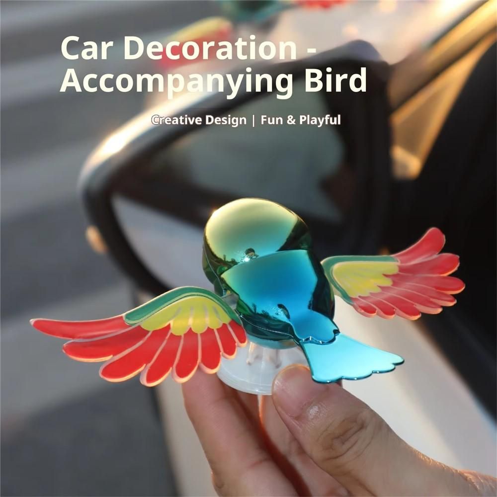 Colorful Flying Bird Decorative Showpiece – Premium Metal Table & Shelf Décor